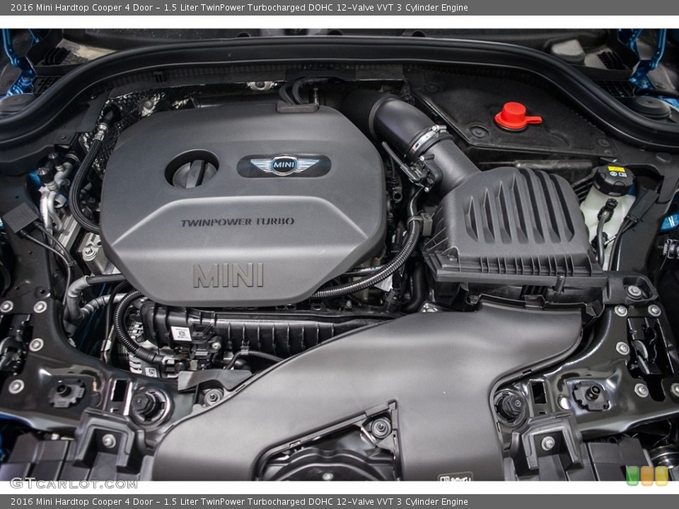 1.5 Liter TwinPower Turbocharged DOHC 12-Valve VVT 3 Cylinder Engine for the 2016 Mini Hardtop #111679190