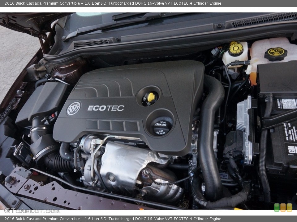1.6 Liter SIDI Turbocharged DOHC 16-Valve VVT ECOTEC 4 CYlinder Engine for the 2016 Buick Cascada #111782219