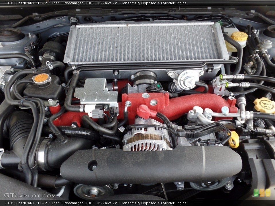 2.5 Liter Turbocharged DOHC 16-Valve VVT Horizontally Opposed 4 Cylinder Engine for the 2016 Subaru WRX #111807461