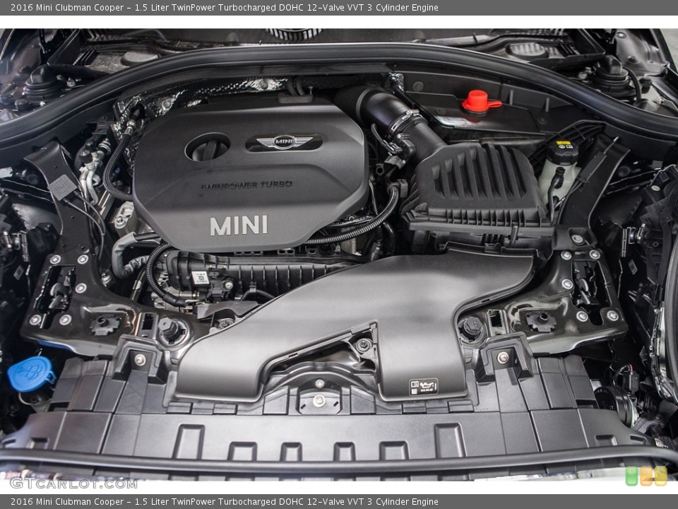 1.5 Liter TwinPower Turbocharged DOHC 12-Valve VVT 3 Cylinder Engine for the 2016 Mini Clubman #111820289