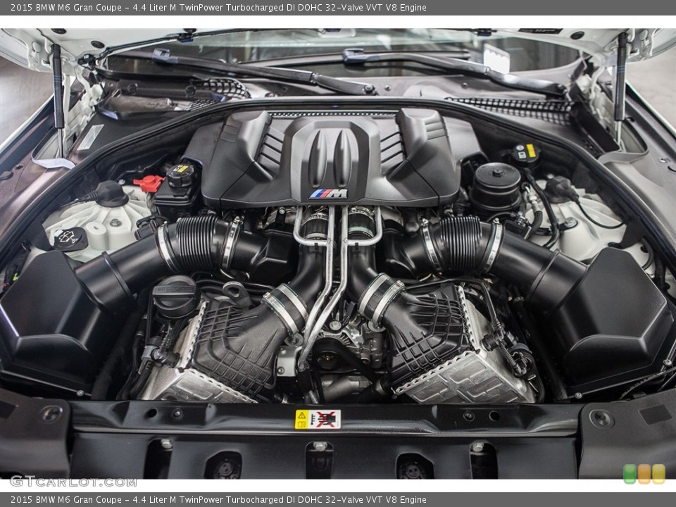 4.4 Liter M TwinPower Turbocharged DI DOHC 32-Valve VVT V8 Engine for the 2015 BMW M6 #111848546