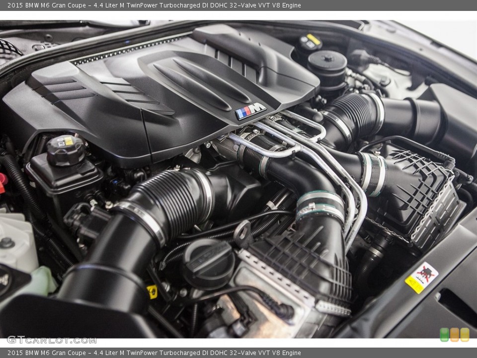 4.4 Liter M TwinPower Turbocharged DI DOHC 32-Valve VVT V8 Engine for the 2015 BMW M6 #111848915