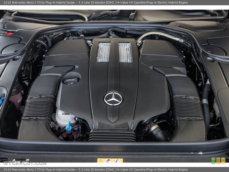 3.0 Liter DI biturbo DOHC 24-Valve V6 Gasoline/Plug-In Electric Hybrid Engine for the 2016 Mercedes-Benz S #111850781