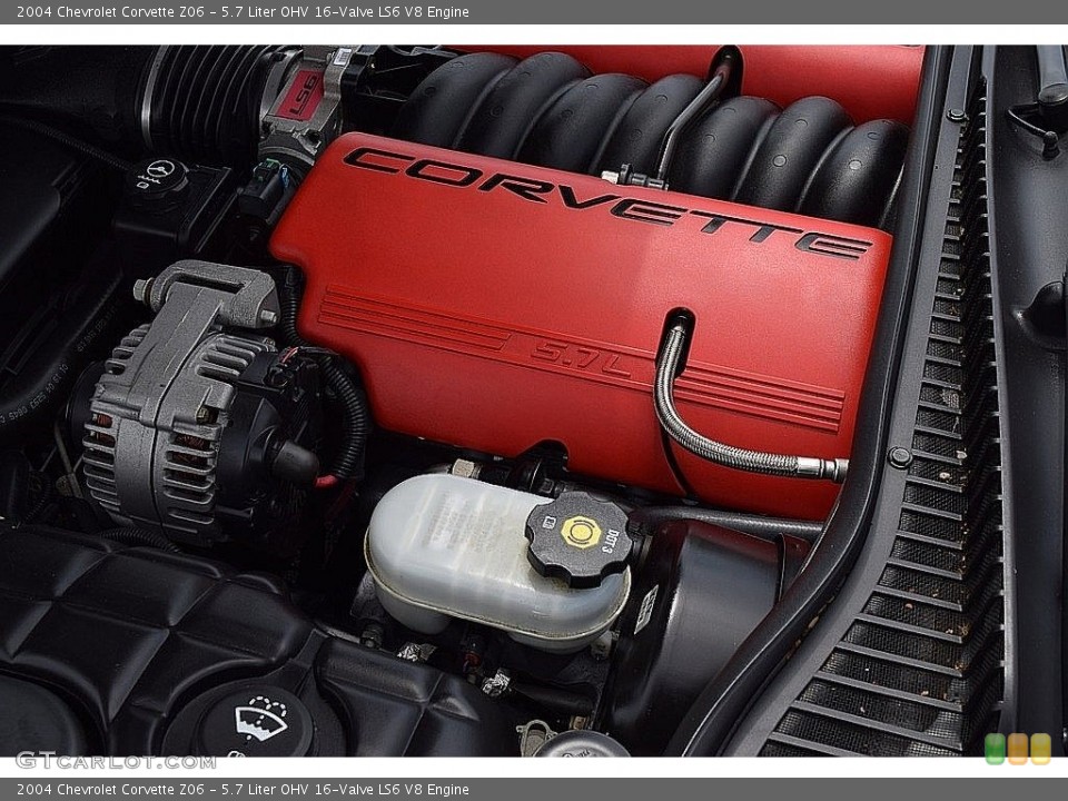 5.7 Liter OHV 16-Valve LS6 V8 Engine for the 2004 Chevrolet Corvette #111894176