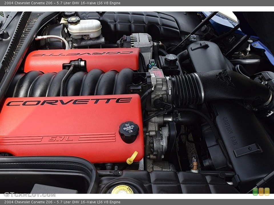 5.7 Liter OHV 16-Valve LS6 V8 Engine for the 2004 Chevrolet Corvette #111894217
