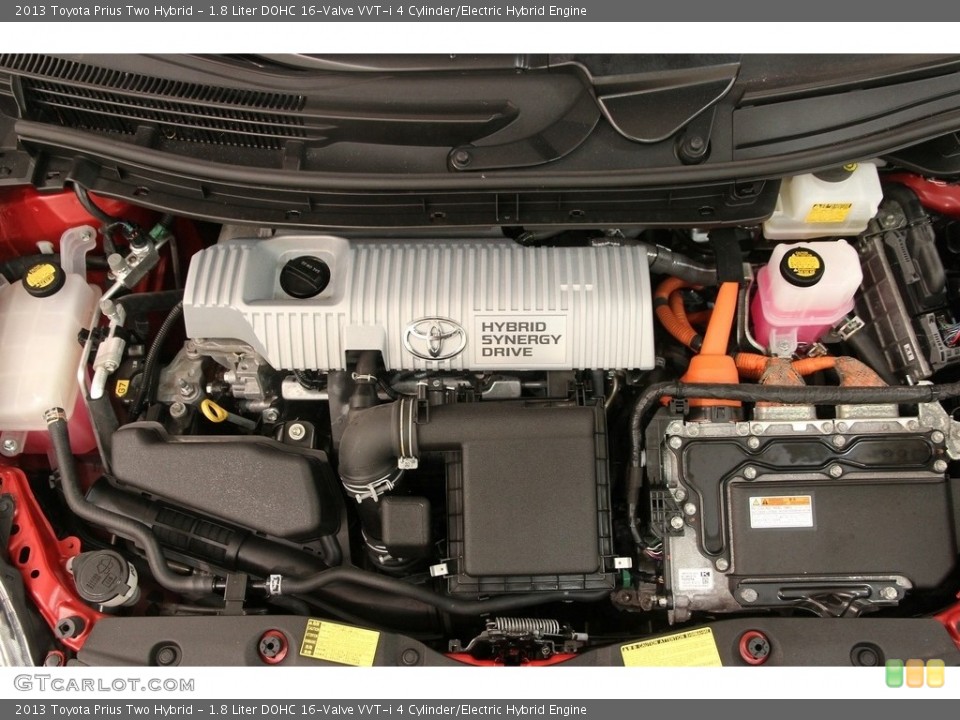1.8 Liter DOHC 16-Valve VVT-i 4 Cylinder/Electric Hybrid Engine for the 2013 Toyota Prius #111899821