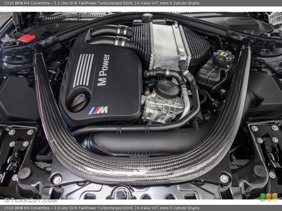 3.0 Liter DI M TwinPower Turbocharged DOHC 24-Valve VVT Inline 6 Cylinder Engine for the 2016 BMW M4 #111947403