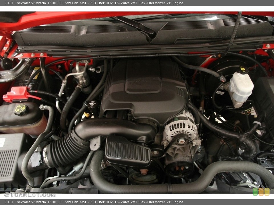 5.3 Liter OHV 16-Valve VVT Flex-Fuel Vortec V8 Engine for the 2013 Chevrolet Silverado 1500 #111964177