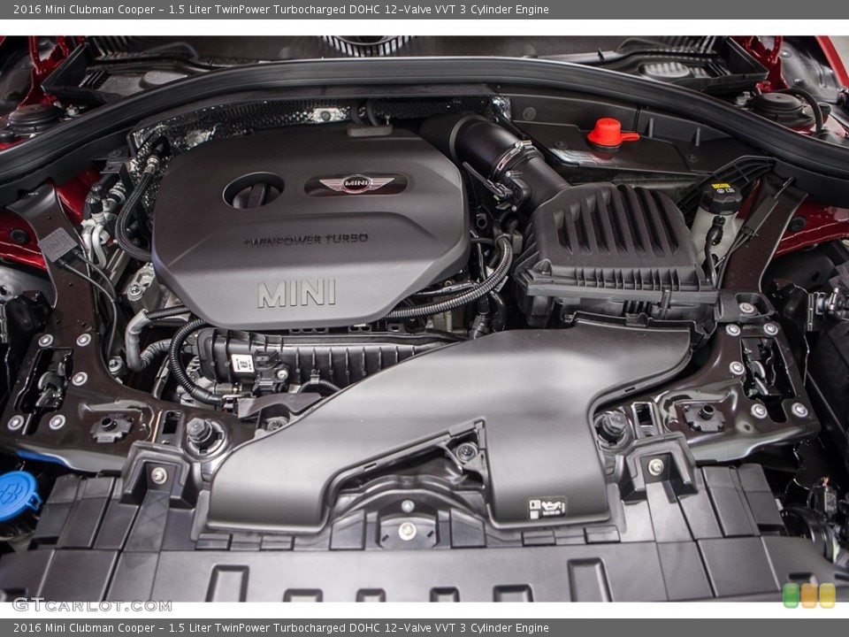 1.5 Liter TwinPower Turbocharged DOHC 12-Valve VVT 3 Cylinder Engine for the 2016 Mini Clubman #112002843