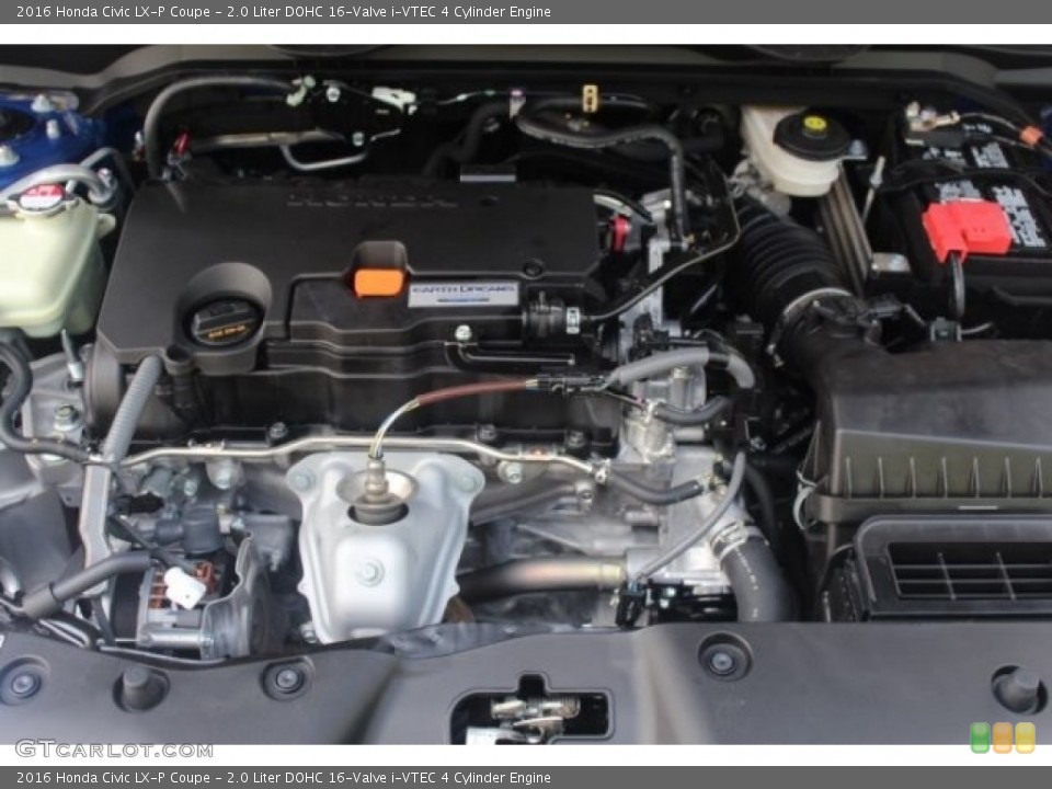 2.0 Liter DOHC 16-Valve i-VTEC 4 Cylinder Engine for the 2016 Honda Civic #112025136