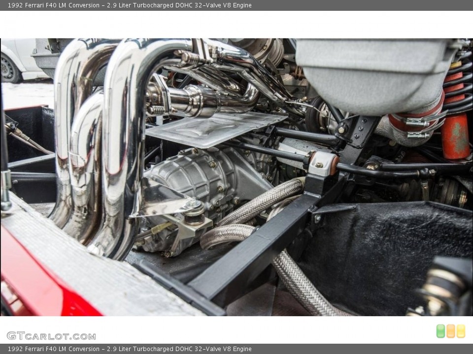 2.9 Liter Turbocharged DOHC 32-Valve V8 Engine for the 1992 Ferrari F40 #112078106
