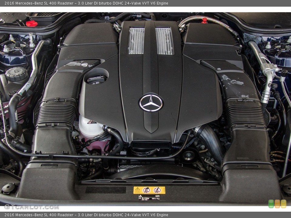 3.0 Liter DI biturbo DOHC 24-Valve VVT V6 Engine for the 2016 Mercedes-Benz SL #112087814