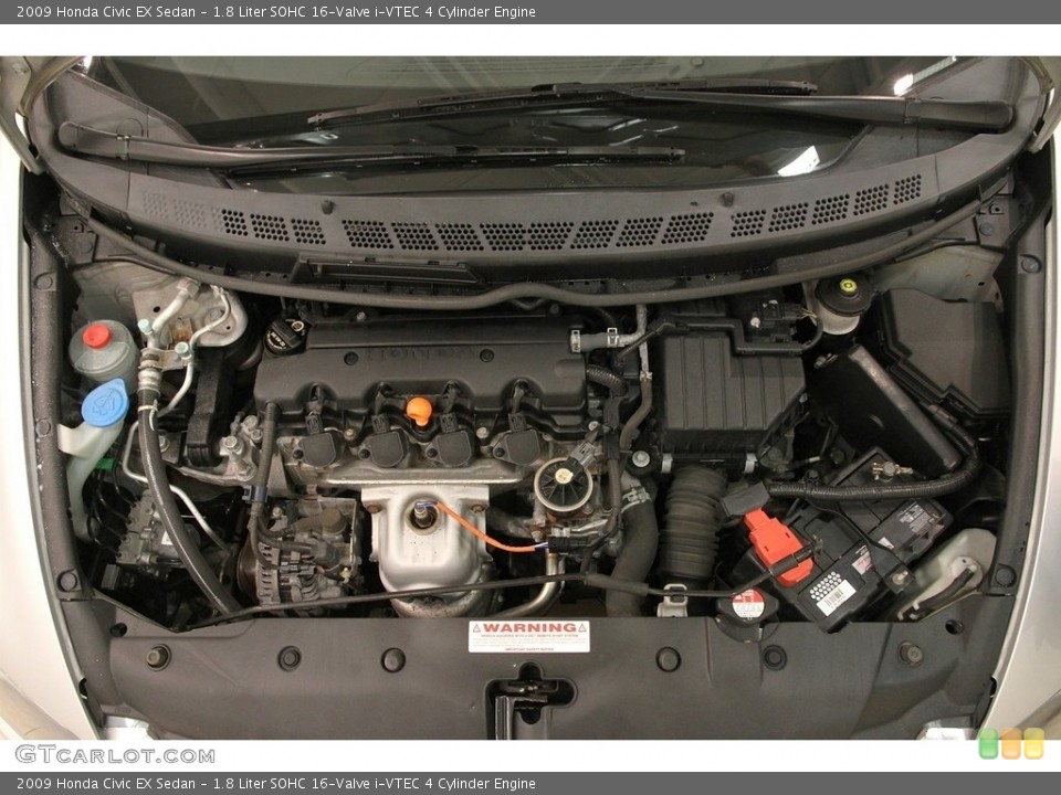 1.8 Liter SOHC 16-Valve i-VTEC 4 Cylinder Engine for the 2009 Honda Civic #112107905
