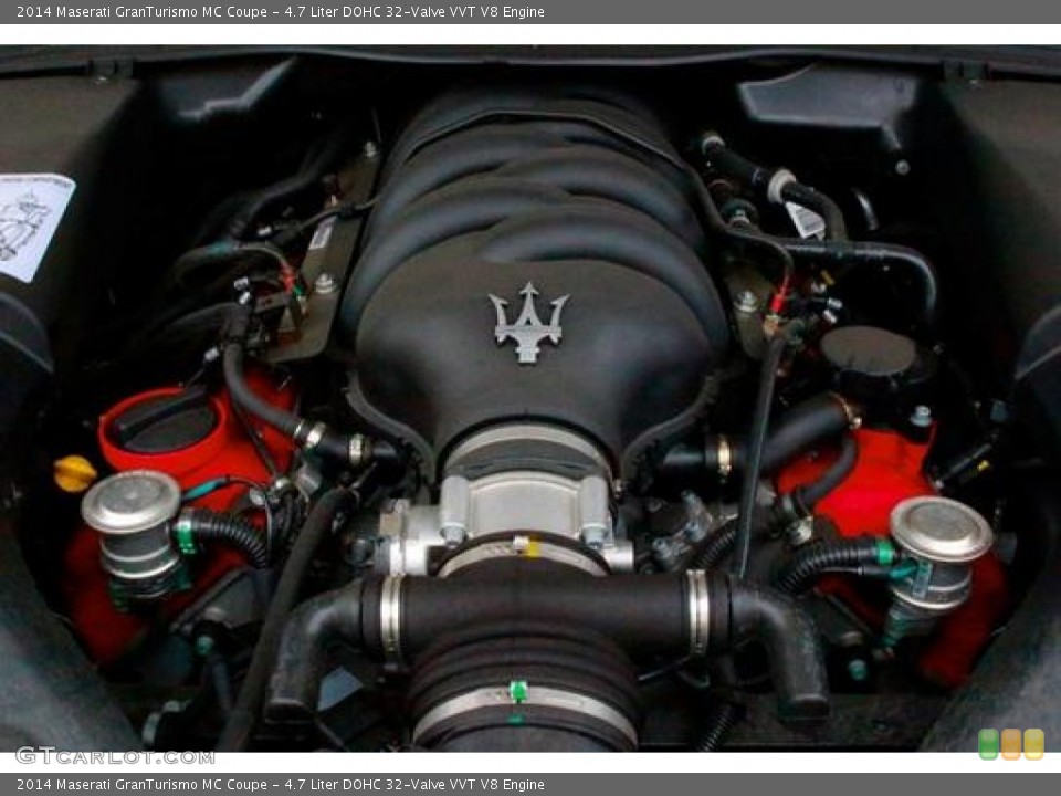 4.7 Liter DOHC 32-Valve VVT V8 Engine for the 2014 Maserati GranTurismo #112149934