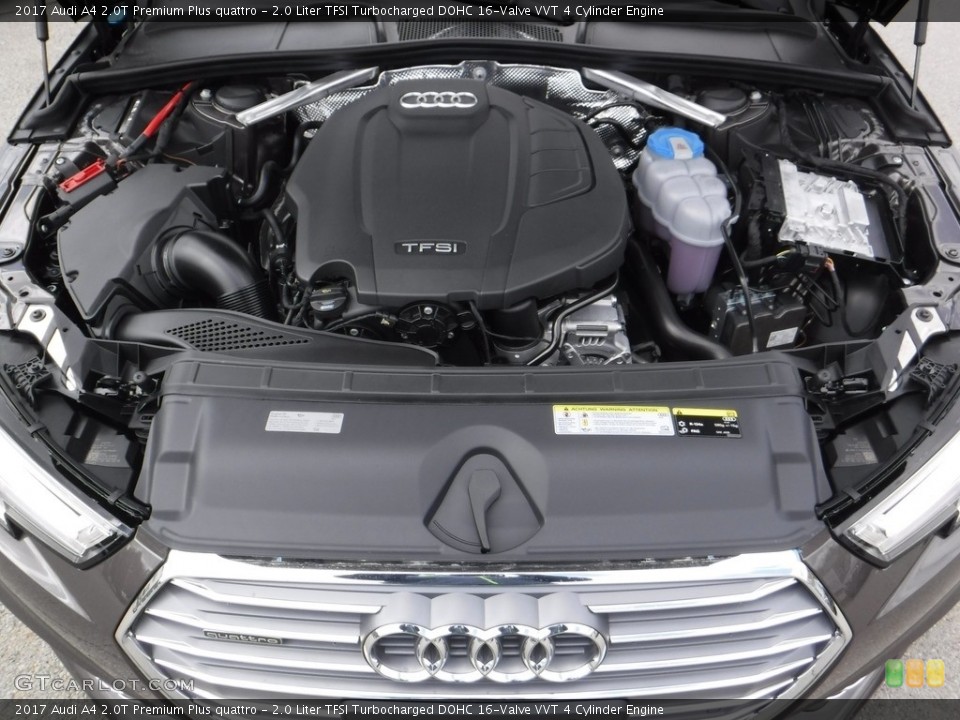 2.0 Liter TFSI Turbocharged DOHC 16-Valve VVT 4 Cylinder Engine for the 2017 Audi A4 #112188975