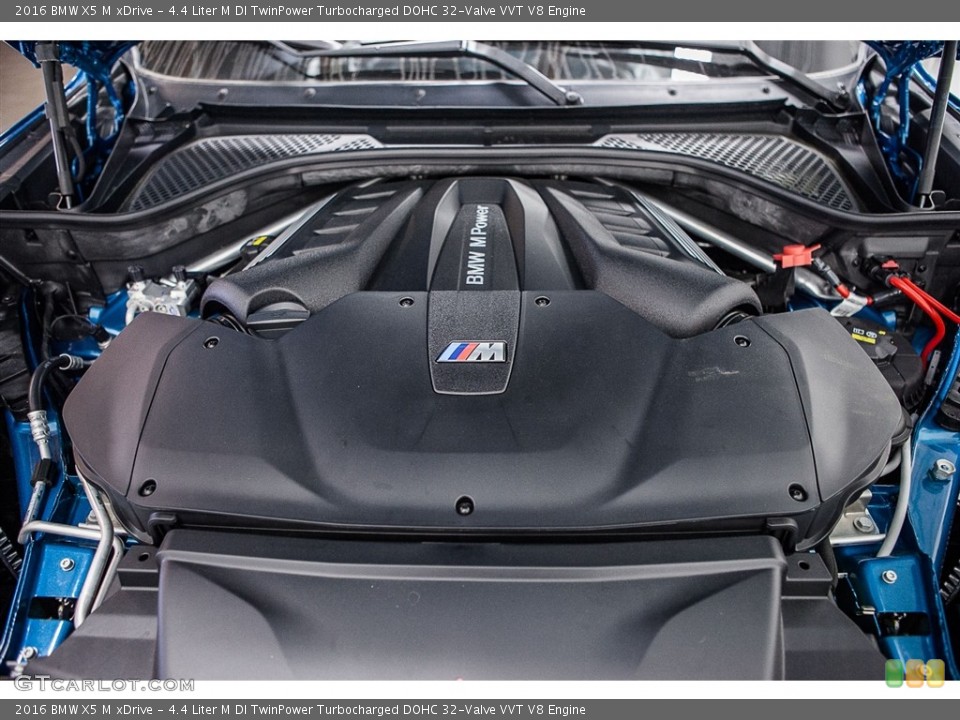 4.4 Liter M DI TwinPower Turbocharged DOHC 32-Valve VVT V8 Engine for the 2016 BMW X5 M #112308051