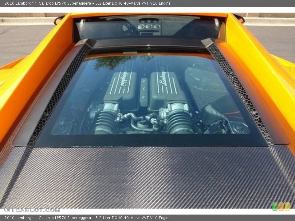 5.2 Liter DOHC 40-Valve VVT V10 Engine for the 2010 Lamborghini Gallardo #112317945