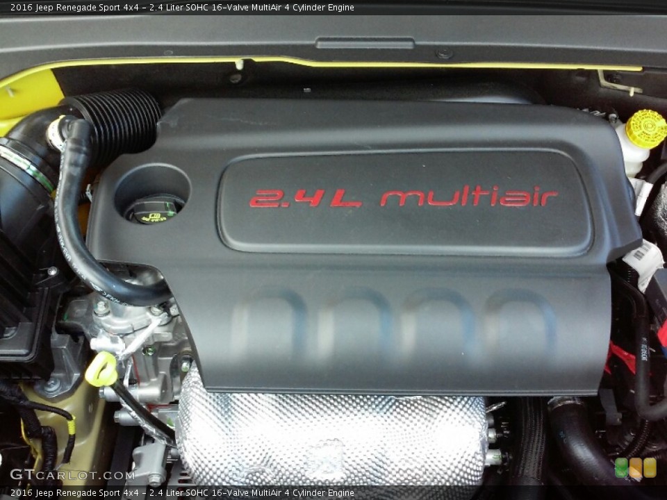 2.4 Liter SOHC 16-Valve MultiAir 4 Cylinder Engine for the 2016 Jeep Renegade #112322523
