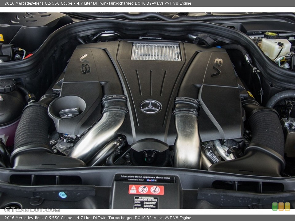 4.7 Liter DI Twin-Turbocharged DOHC 32-Valve VVT V8 Engine for the 2016 Mercedes-Benz CLS #112352551