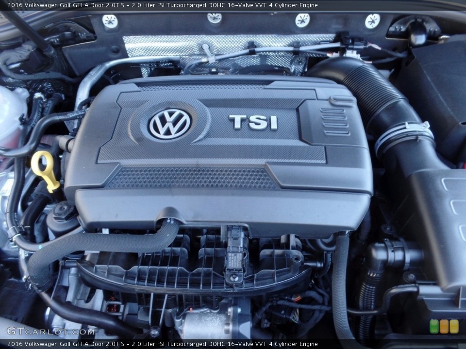 2.0 Liter FSI Turbocharged DOHC 16-Valve VVT 4 Cylinder Engine for the 2016 Volkswagen Golf GTI #112409609
