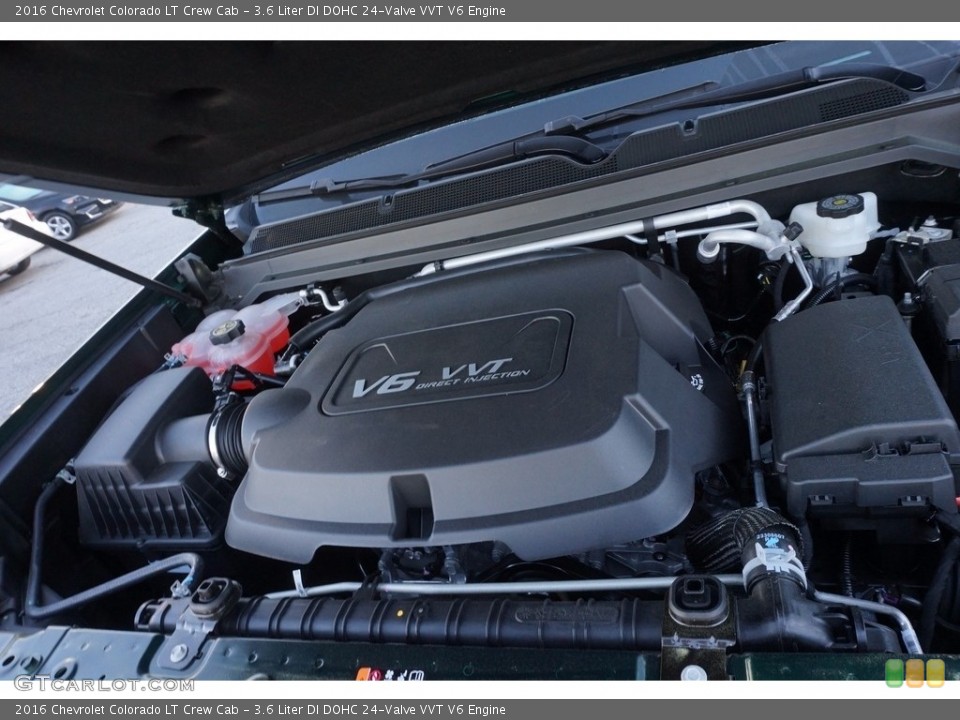 3.6 Liter DI DOHC 24-Valve VVT V6 2016 Chevrolet Colorado Engine