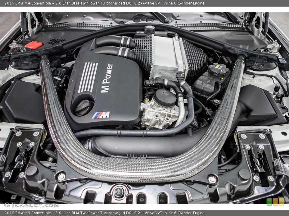 3.0 Liter DI M TwinPower Turbocharged DOHC 24-Valve VVT Inline 6 Cylinder Engine for the 2016 BMW M4 #112586466