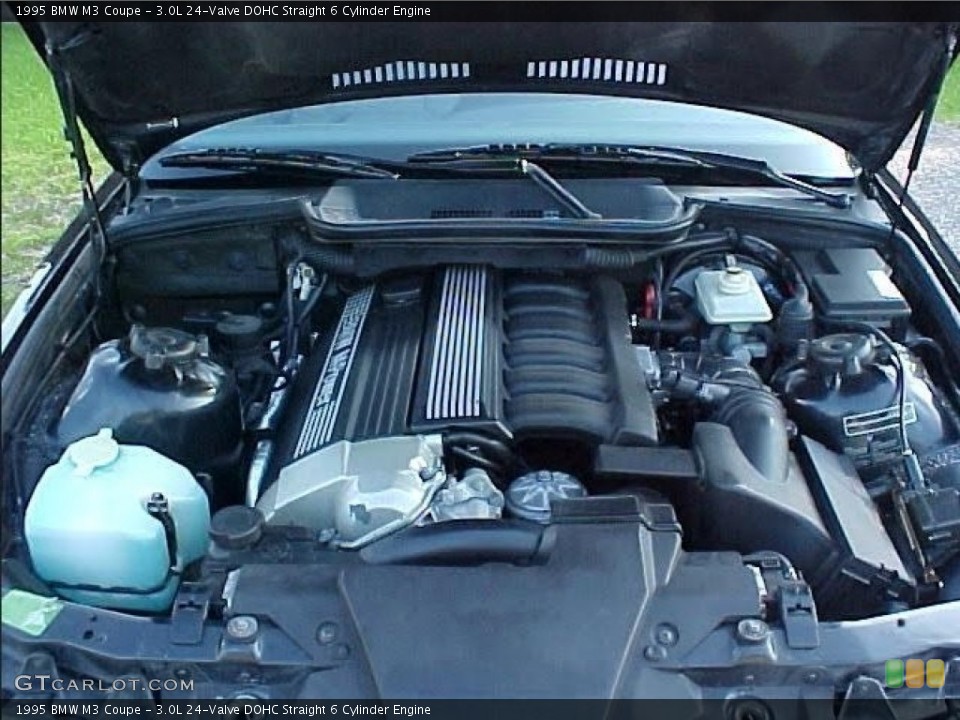 3.0L 24-Valve DOHC Straight 6 Cylinder 1995 BMW M3 Engine