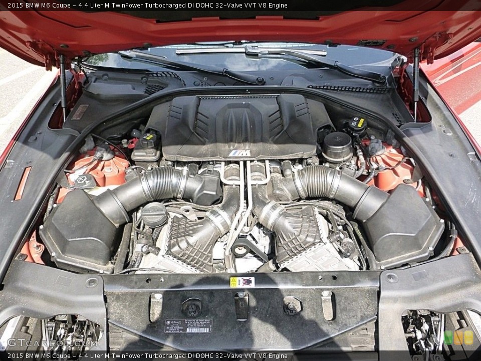 4.4 Liter M TwinPower Turbocharged DI DOHC 32-Valve VVT V8 Engine for the 2015 BMW M6 #112675561