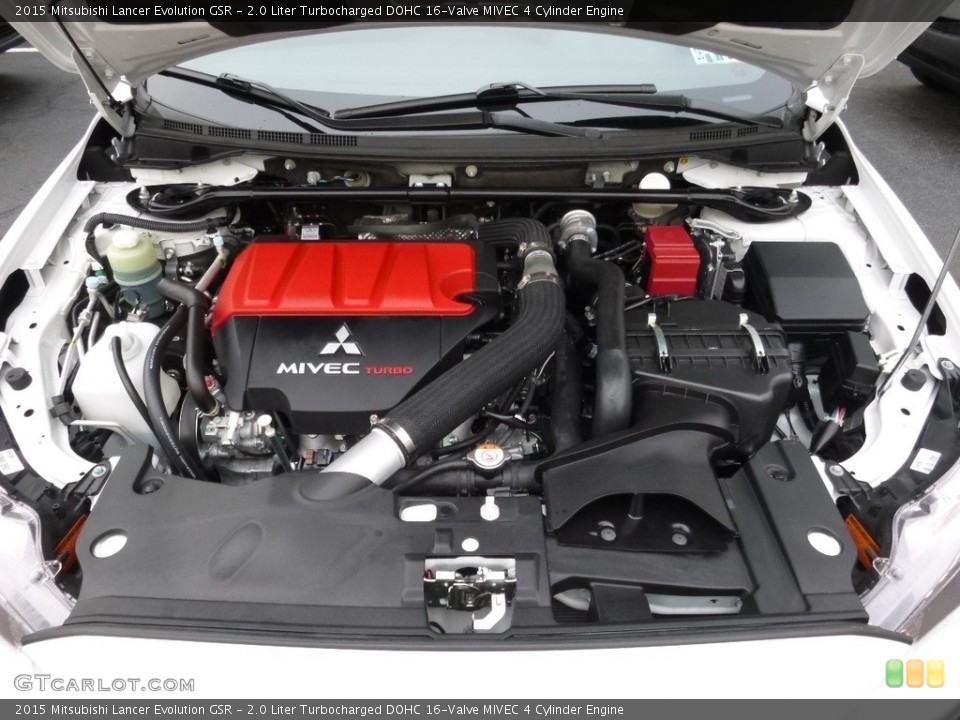 2.0 Liter Turbocharged DOHC 16-Valve MIVEC 4 Cylinder Engine for the 2015 Mitsubishi Lancer Evolution #112737771
