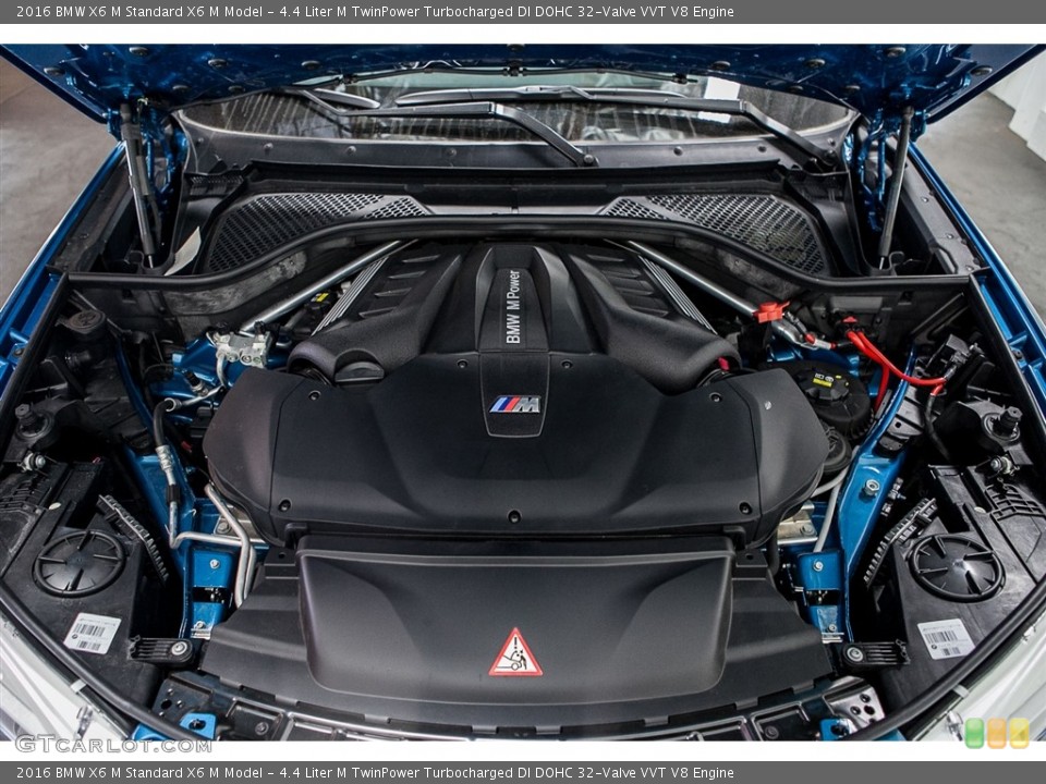 4.4 Liter M TwinPower Turbocharged DI DOHC 32-Valve VVT V8 Engine for the 2016 BMW X6 M #112755695