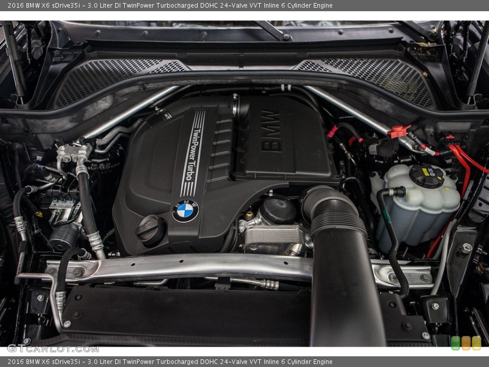 3.0 Liter DI TwinPower Turbocharged DOHC 24-Valve VVT Inline 6 Cylinder Engine for the 2016 BMW X6 #112884069
