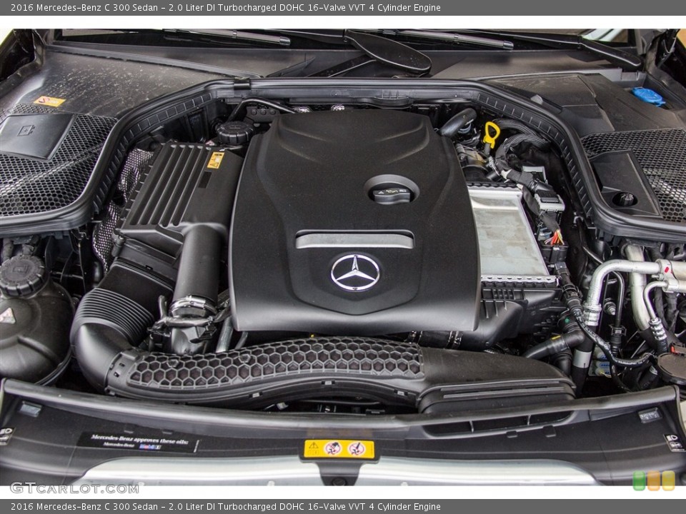 2.0 Liter DI Turbocharged DOHC 16-Valve VVT 4 Cylinder Engine for the 2016 Mercedes-Benz C #113079068
