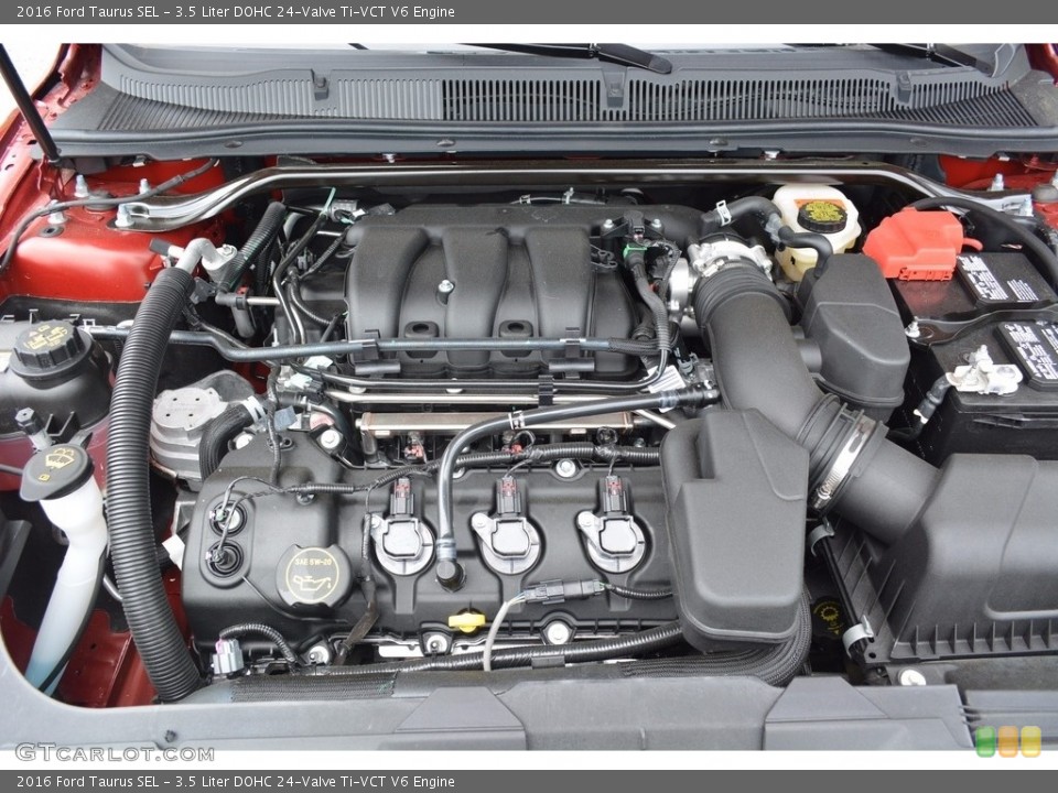 3.5 Liter DOHC 24-Valve Ti-VCT V6 2016 Ford Taurus Engine