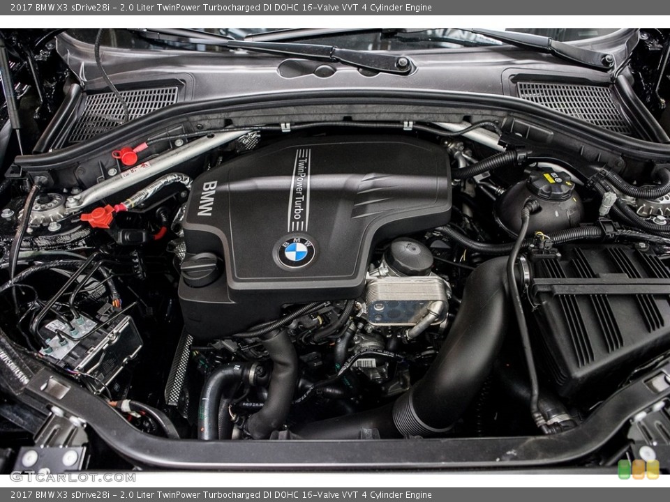 2.0 Liter TwinPower Turbocharged DI DOHC 16-Valve VVT 4 Cylinder Engine for the 2017 BMW X3 #113148788