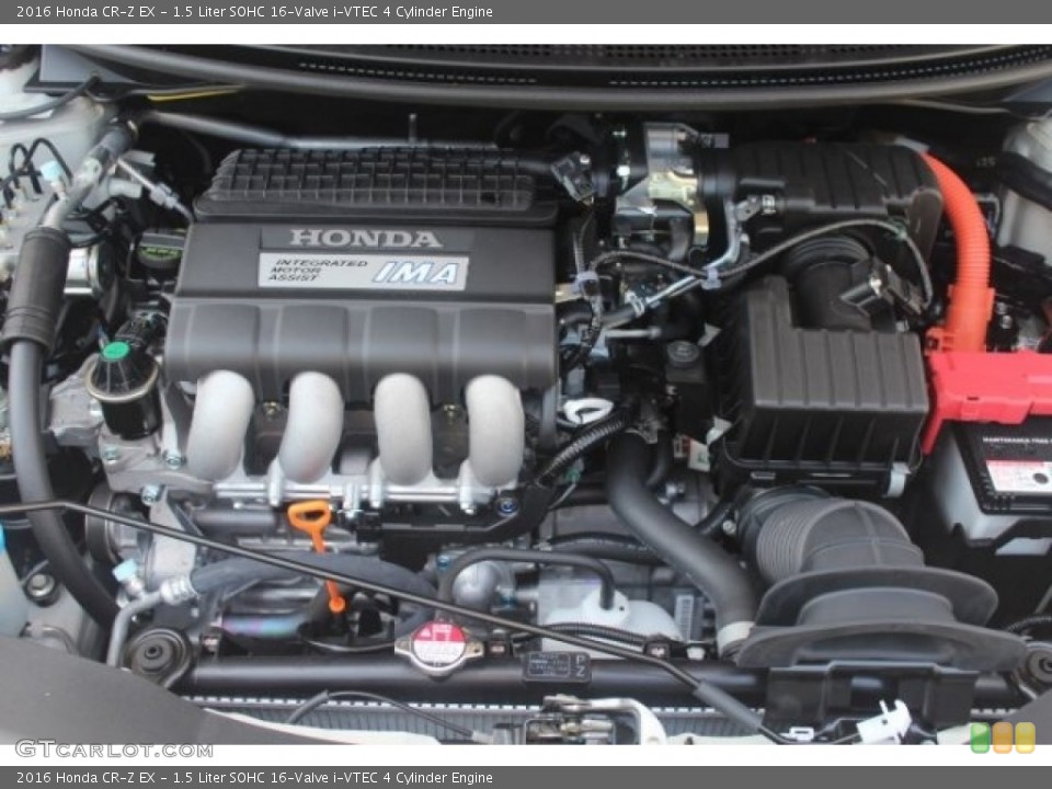 1.5 Liter SOHC 16-Valve i-VTEC 4 Cylinder 2016 Honda CR-Z Engine