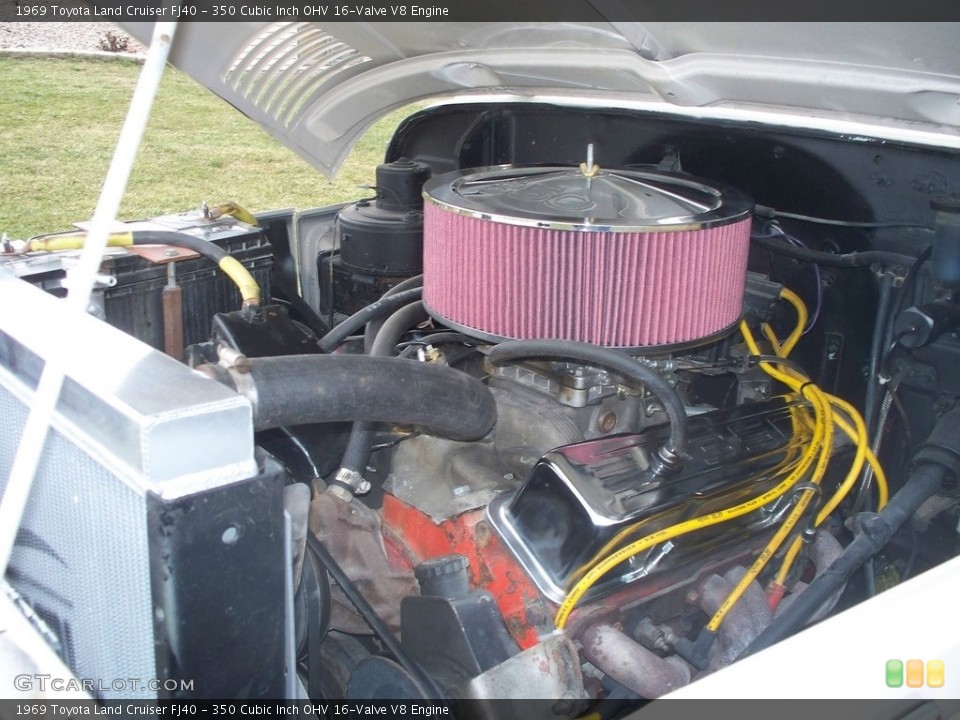 350 Cubic Inch OHV 16-Valve V8 Engine for the 1969 Toyota Land Cruiser #113172952