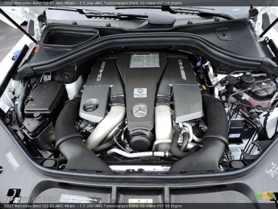 5.5 Liter AMG Turbocharged DOHC 32-Valve VVT V8 Engine for the 2017 Mercedes-Benz GLS #113212353