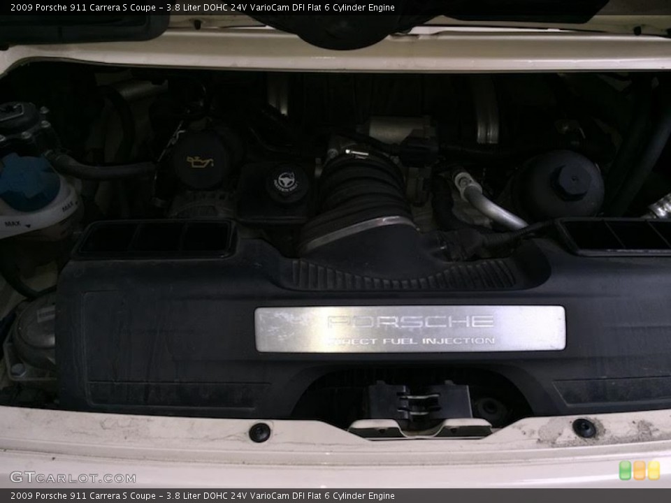 3.8 Liter DOHC 24V VarioCam DFI Flat 6 Cylinder Engine for the 2009 Porsche 911 #113243361