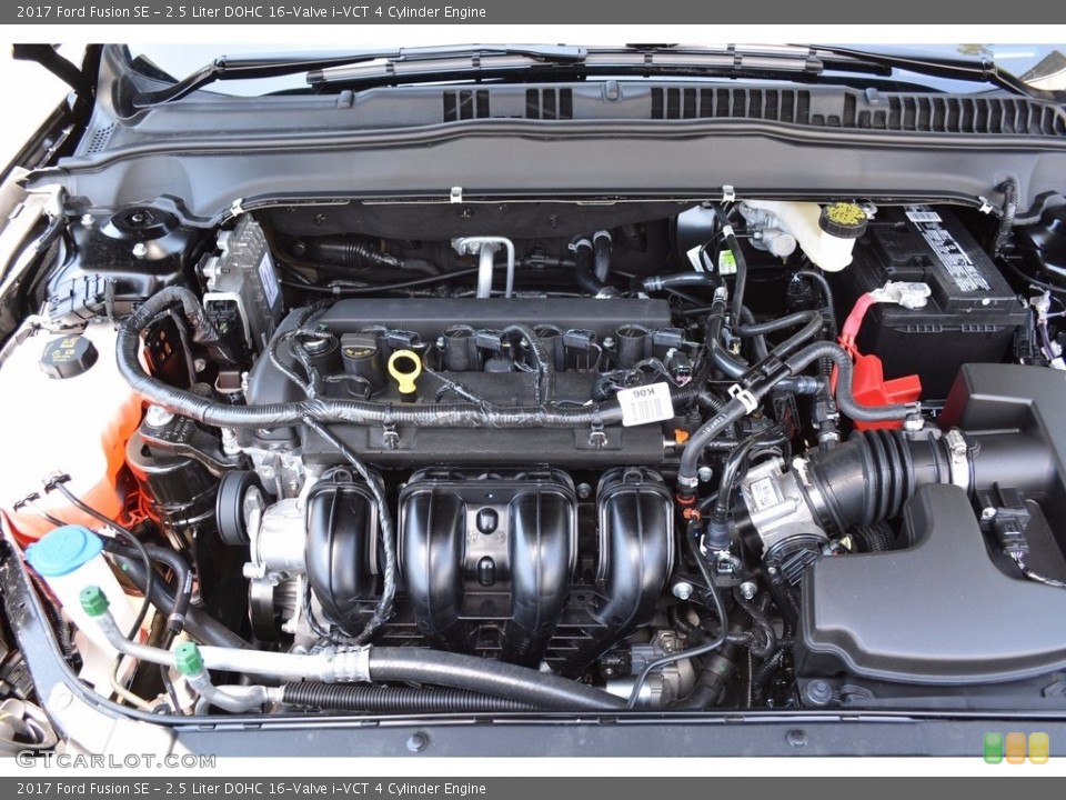 2.5 Liter DOHC 16-Valve i-VCT 4 Cylinder 2017 Ford Fusion Engine