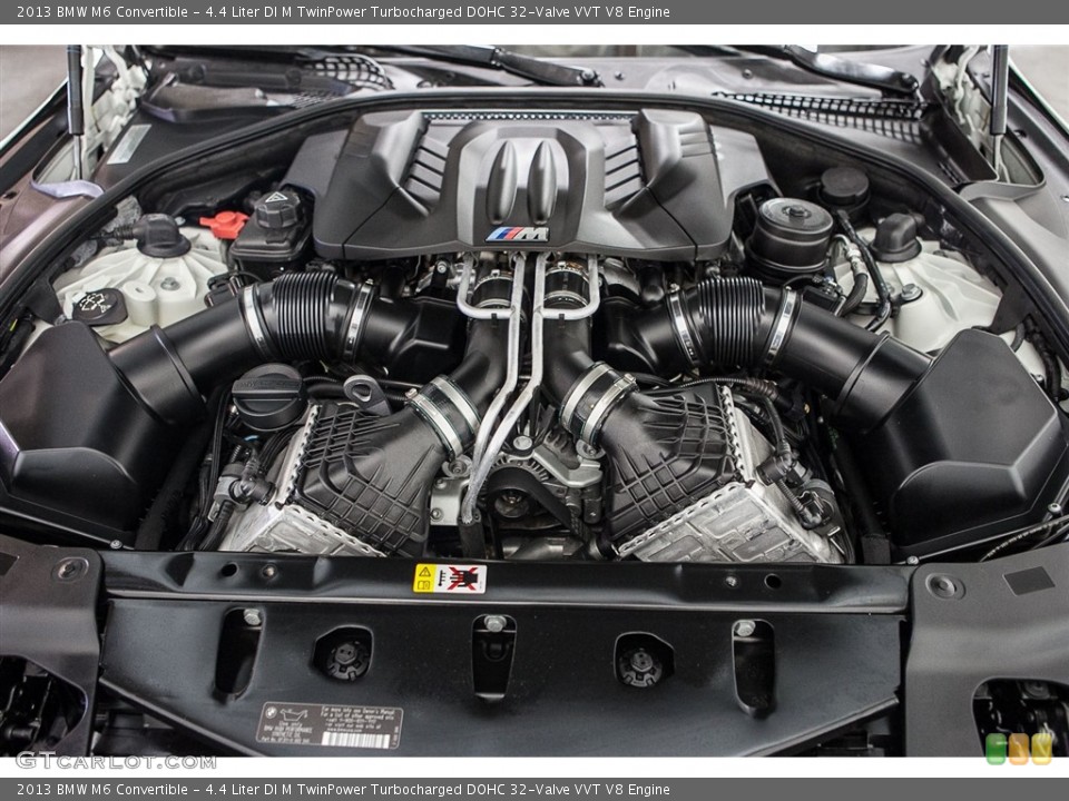 4.4 Liter DI M TwinPower Turbocharged DOHC 32-Valve VVT V8 Engine for the 2013 BMW M6 #113334686