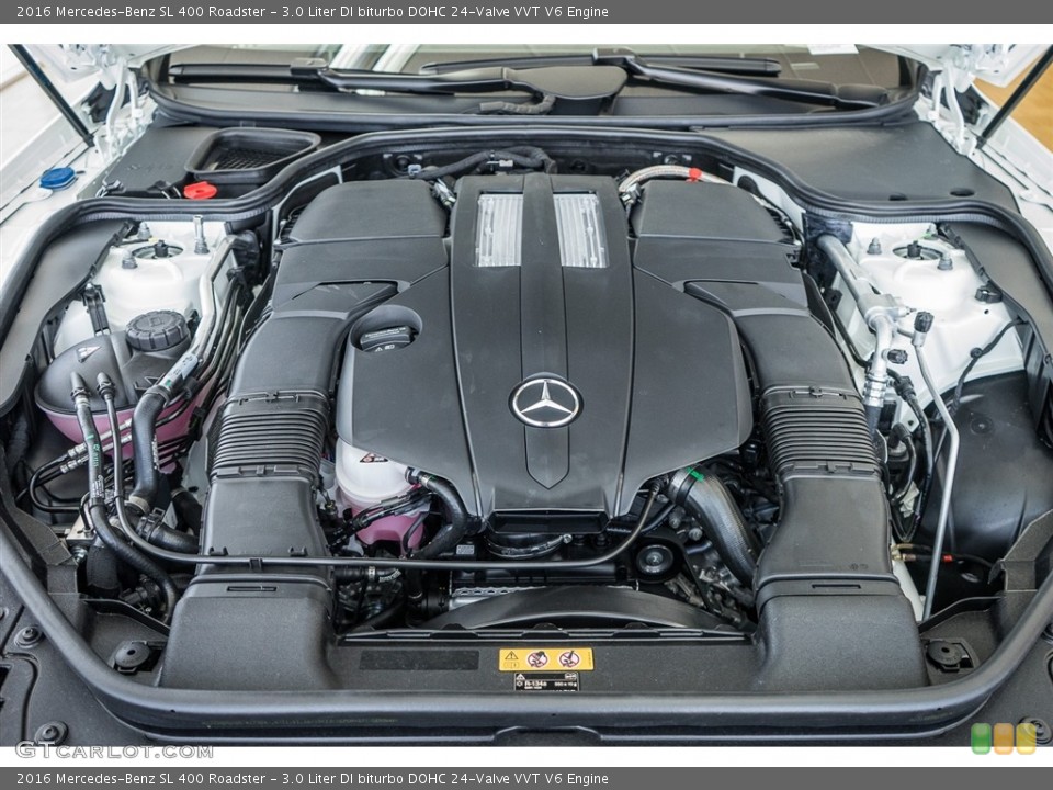 3.0 Liter DI biturbo DOHC 24-Valve VVT V6 Engine for the 2016 Mercedes-Benz SL #113339660