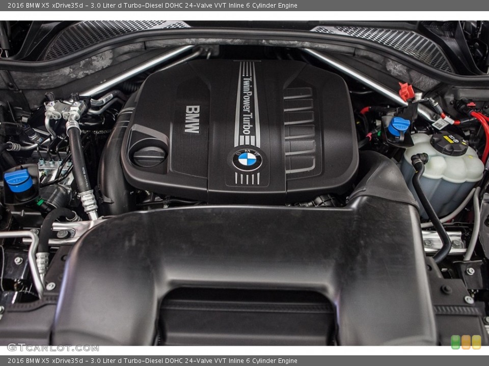 3.0 Liter d Turbo-Diesel DOHC 24-Valve VVT Inline 6 Cylinder Engine for the 2016 BMW X5 #113539366