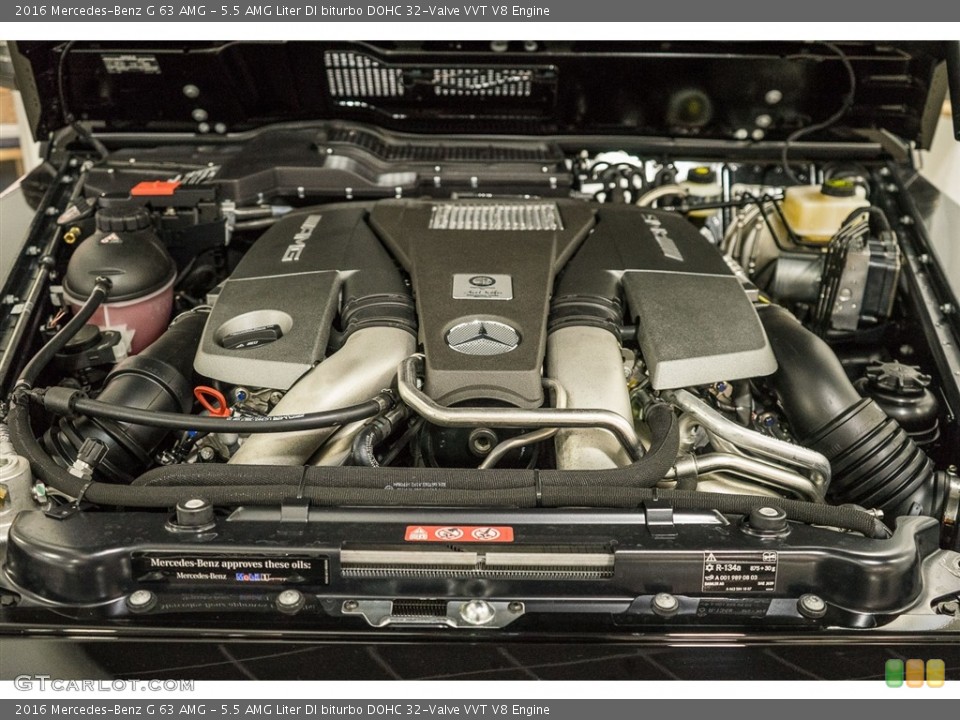 5.5 AMG Liter DI biturbo DOHC 32-Valve VVT V8 Engine for the 2016 Mercedes-Benz G #113550280