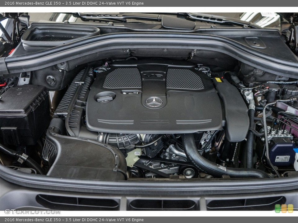 3.5 Liter DI DOHC 24-Valve VVT V6 2016 Mercedes-Benz GLE Engine
