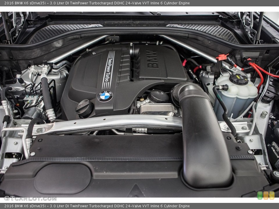 3.0 Liter DI TwinPower Turbocharged DOHC 24-Valve VVT Inline 6 Cylinder Engine for the 2016 BMW X6 #113651318