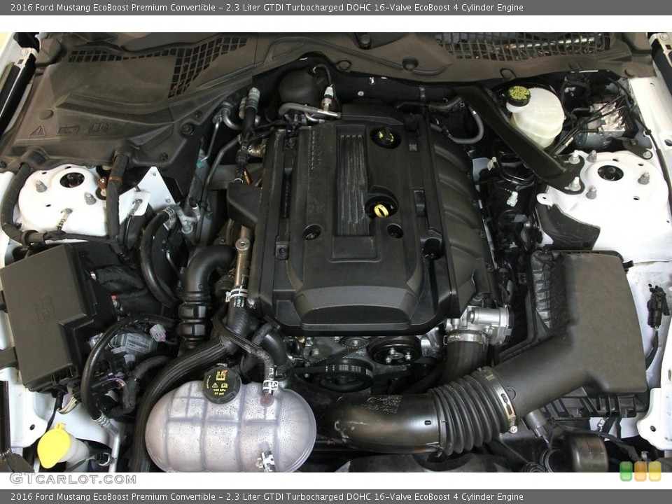 2.3 Liter GTDI Turbocharged DOHC 16-Valve EcoBoost 4 Cylinder Engine for the 2016 Ford Mustang #113803355