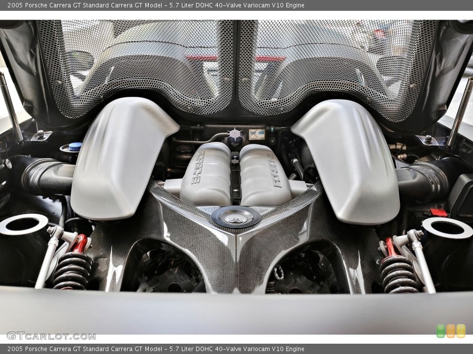 5.7 Liter DOHC 40-Valve Variocam V10 Engine for the 2005 Porsche Carrera GT #113862637