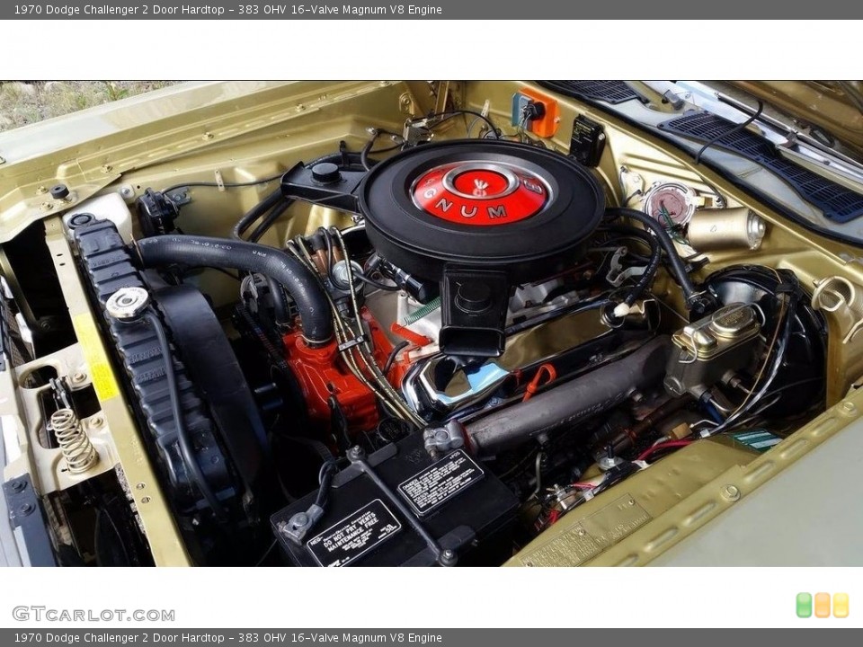 383 OHV 16-Valve Magnum V8 Engine for the 1970 Dodge Challenger #113917988