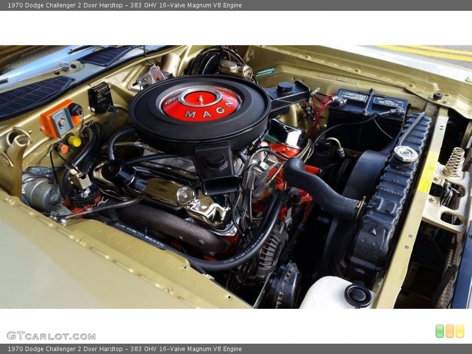 383 OHV 16-Valve Magnum V8 Engine for the 1970 Dodge Challenger #113918015