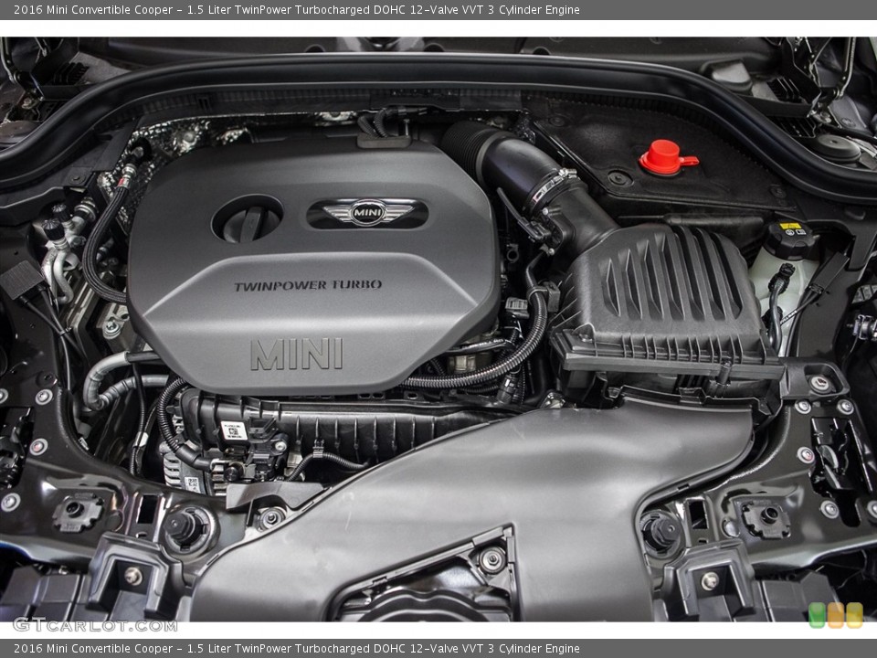 1.5 Liter TwinPower Turbocharged DOHC 12-Valve VVT 3 Cylinder Engine for the 2016 Mini Convertible #113960803